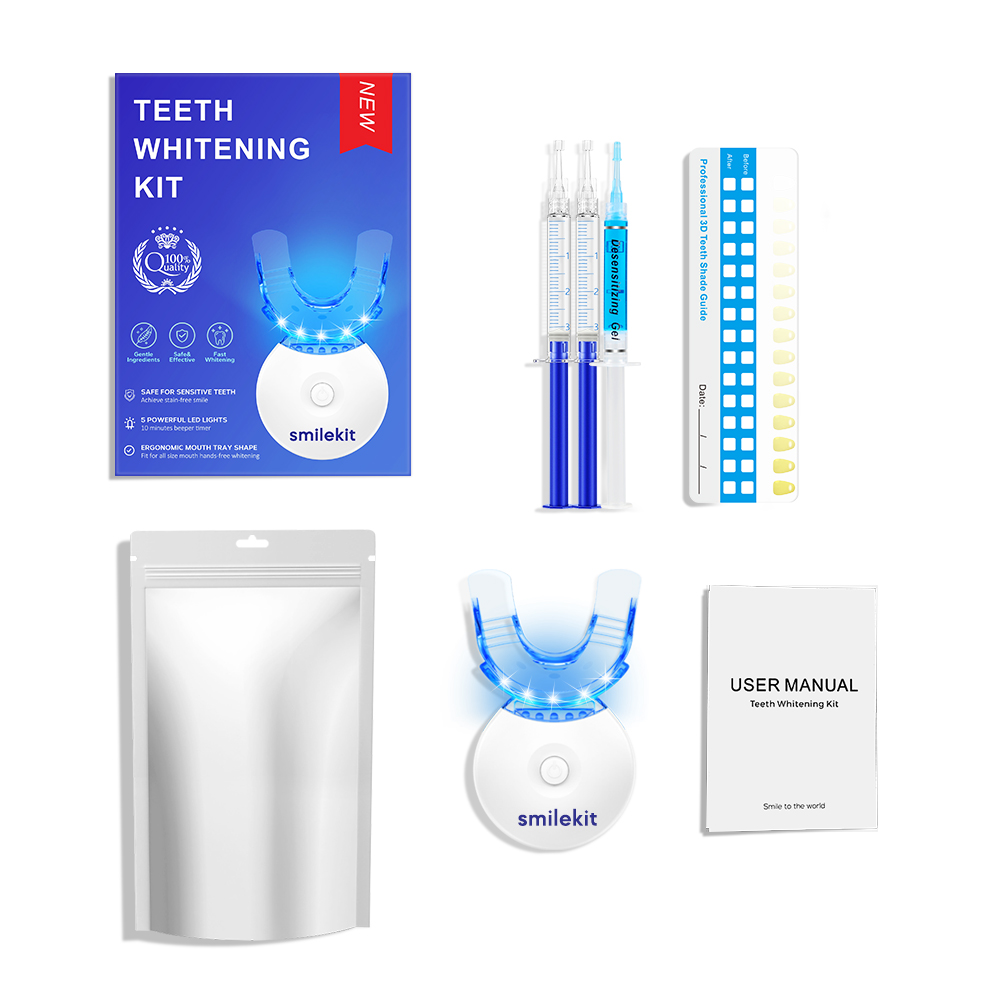 Teeth Whitening Kit - 5X LED L - Teeth Whitening With Hydrogen Peroxide recension och pris