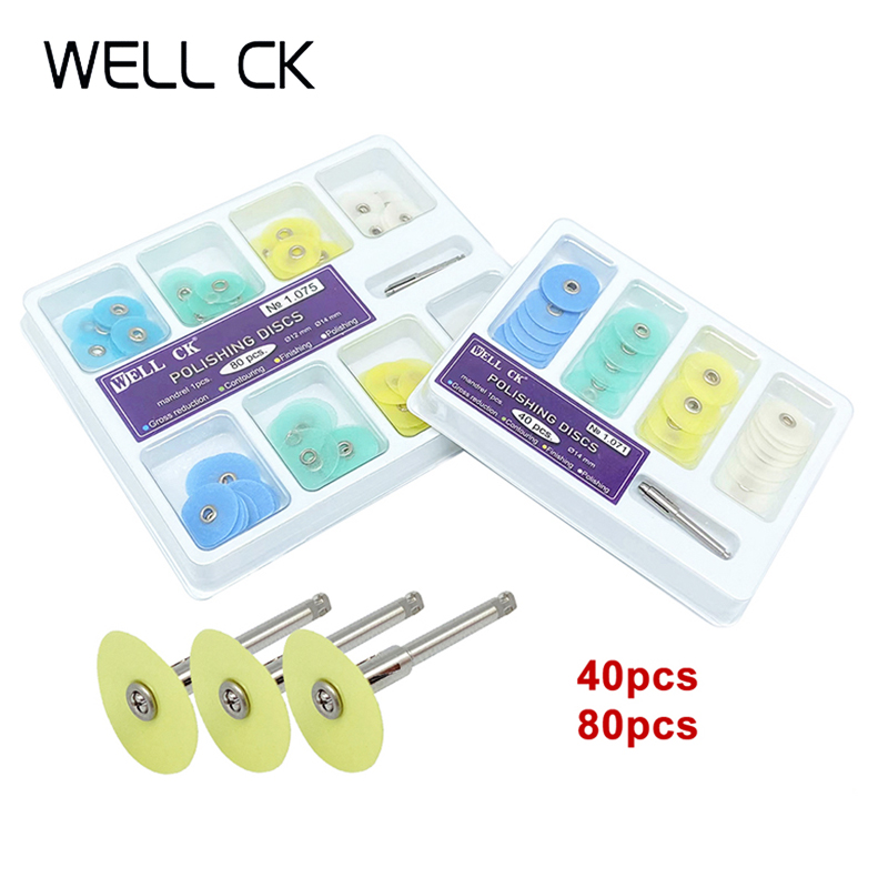 WELL CK 40/80Pcs Dental Polish - Teeth Whitening Uk recension och pris
