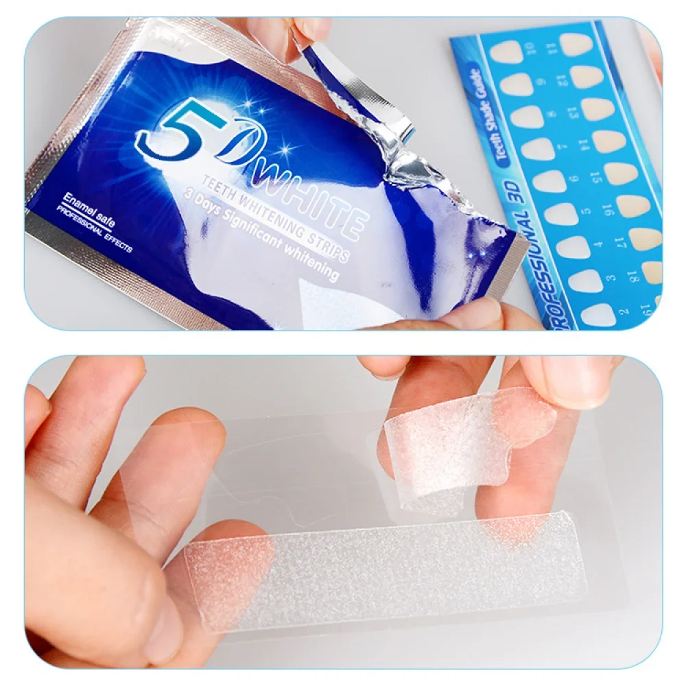 Teeth Whitening Strips White T - Whitening Strip 3D recension och pris