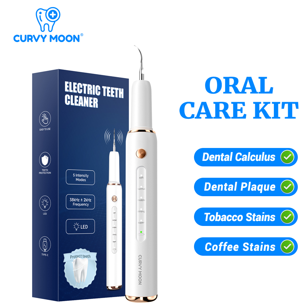 CURVY MOON T4 Portable Ultraso - Teeth Whitening Uv recension och pris