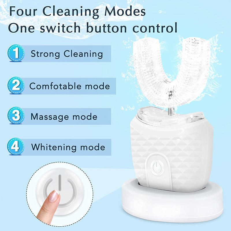 U-Shaped Rechargeable Light Qu - Teeth Whitening Procedure recension och pris