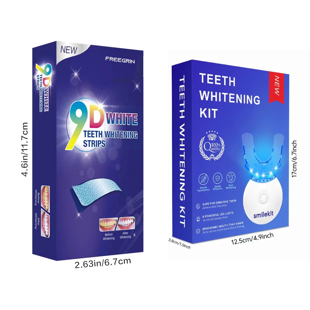 Teeth Whitening Kit - 5X LED L - Teeth Whitening Uv recension och pris
