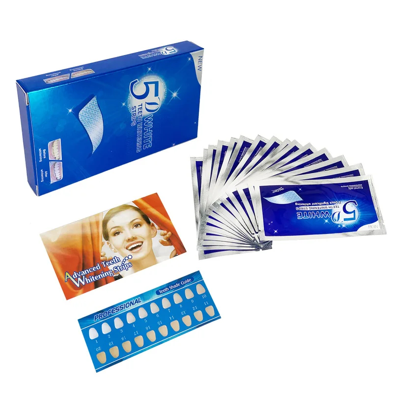 1-12pcs 5D Whitening Teeth Sti - Teeth Whitening With Hydrogen Peroxide recension och pris