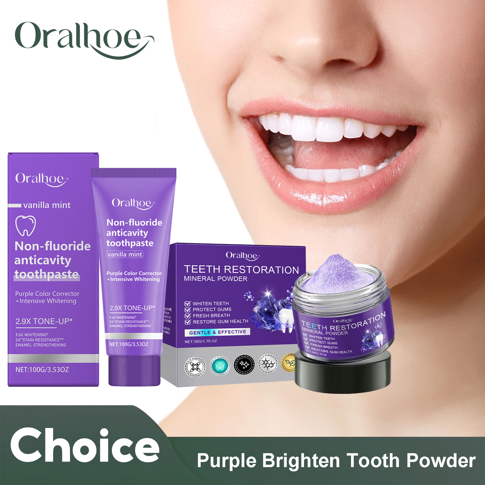 Teeth Restoration Mineral Powd - Teeth Whitening Procedure recension och pris