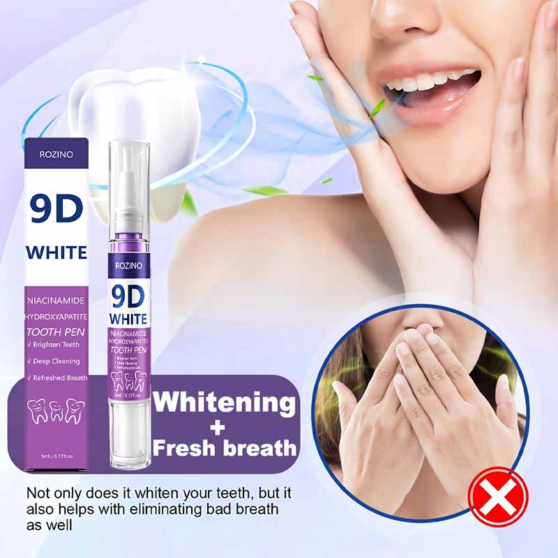 ROZINO 9D Whitening Tooth Pen  - Teeth Whitening Gel Pen recension och pris