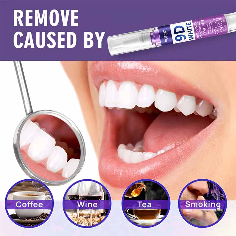 ROZINO 9D Whitening Tooth Pen  - Teeth Whitening Gel Pen recension och pris