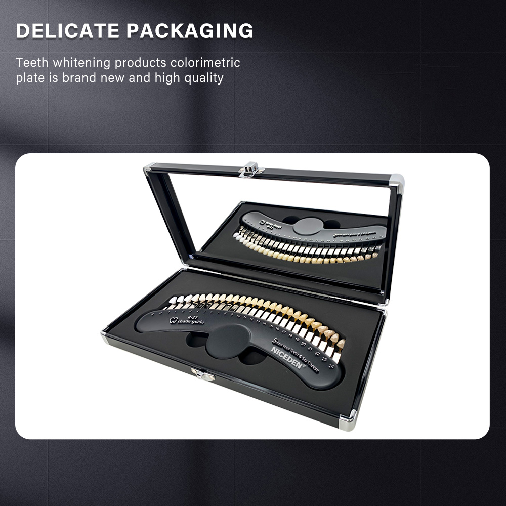 27 Colors Teeth Whitening set  - Teeth Whitening Shade Guide recension och pris