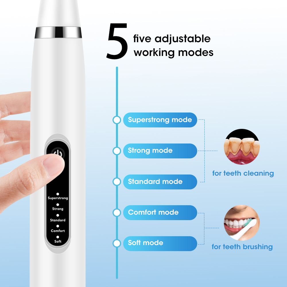 Electric Sonic Dental Calculus - Teeth Whitening Uv recension och pris