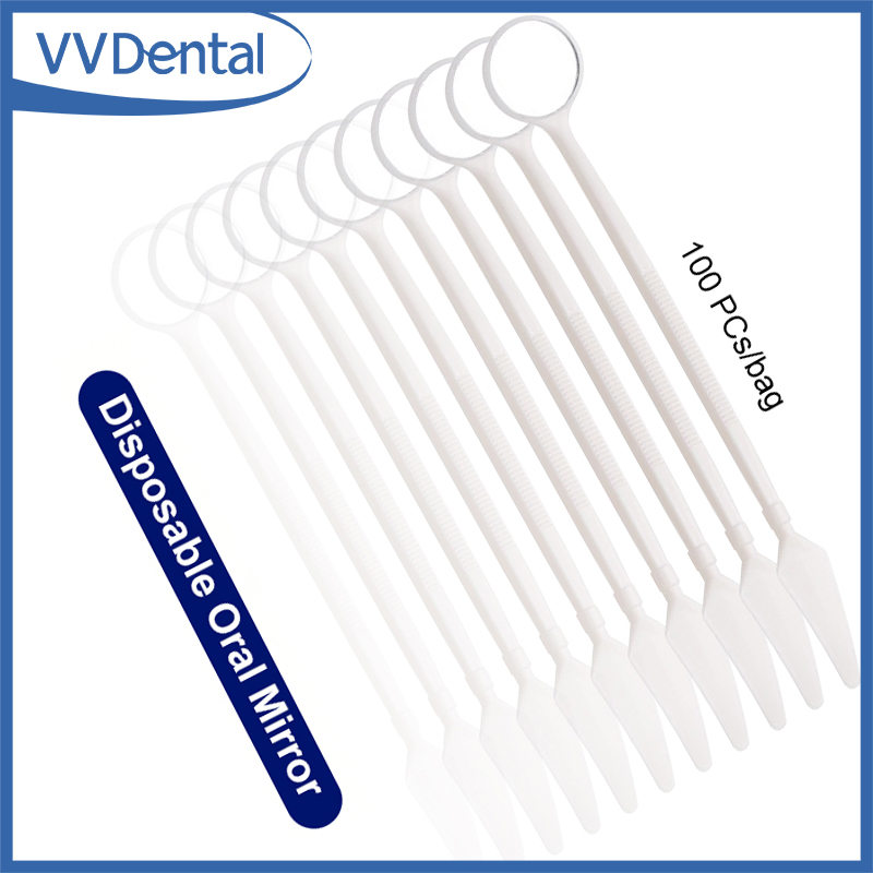 100Pcs Plastic Dental Oral Mir - Teeth Whitening For Photos recension och pris