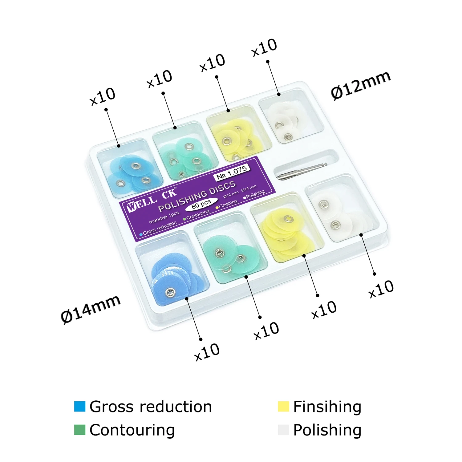 WELLCK Dental Polishing Discs  - Teeth Whitening Uk recension och pris