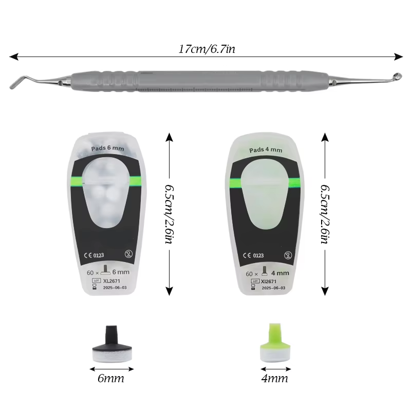 Dental Composite Kit with Foam - Teeth Whitening Procedure recension och pris